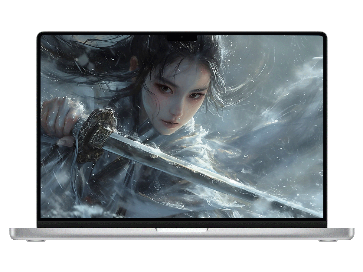 永劫无间顾清寒剑光如龙，4K高清壁纸燃爆你的视觉！