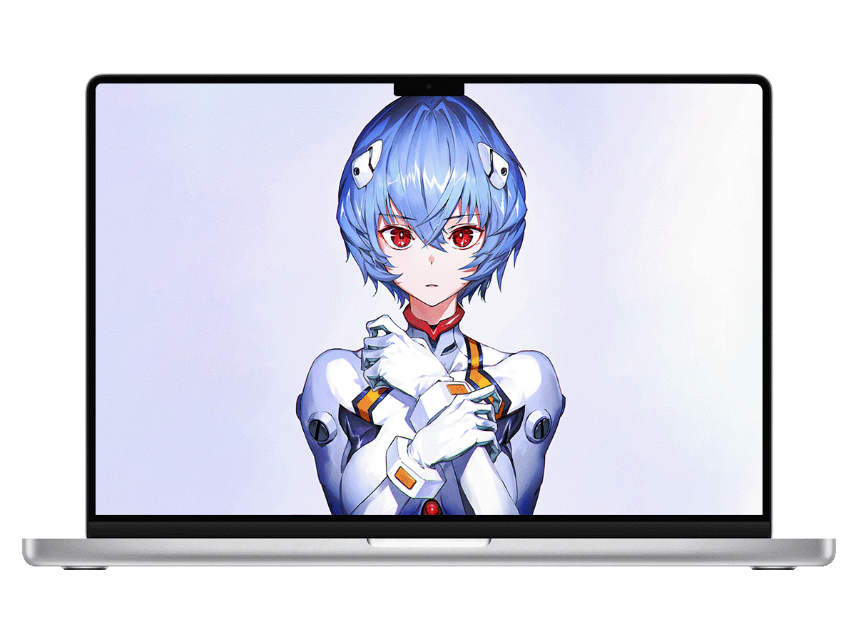 绫波丽，机甲下的沉默与温柔 电脑壁纸