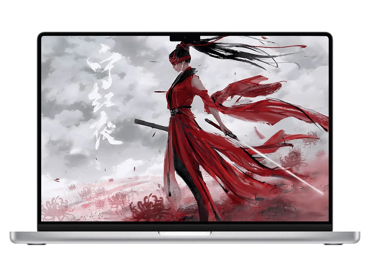 永劫无间 宁红夜-红影掠世，剑荡永劫风云 电脑动态壁纸