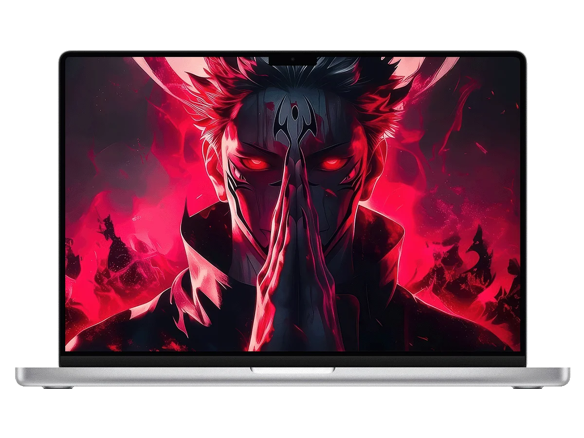 咒术回战-虎杖悠仁的血色咒力爆发 电脑壁纸