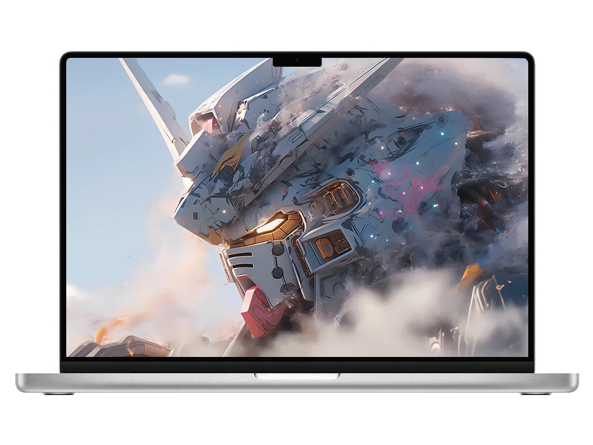 硝烟与残损间,高达机甲以战损之姿,诠释铁血无畏 电脑壁纸